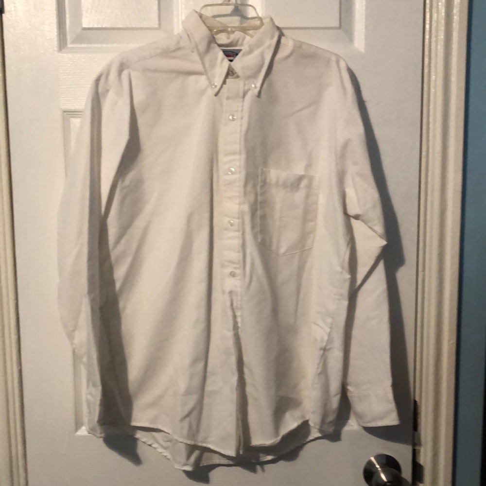 Classic White Men's Shirt